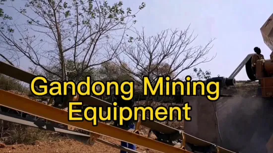 Impianto di macchine minerarie di frantumazione del frantoio a mascelle per pietre di roccia